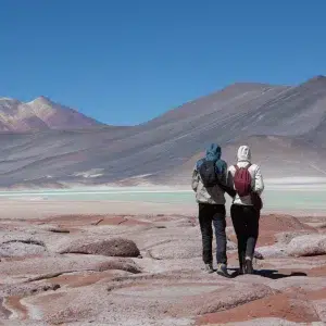 Piedras Rojas y lagunas altiplánicas
